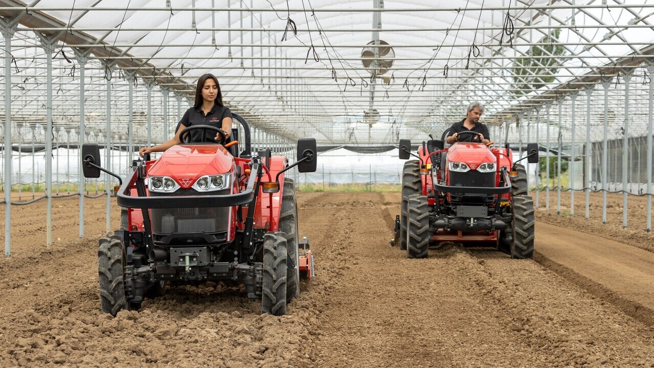 Diseño moderno rendimiento fiable ultima generacion tractores compactos Massey Ferguson