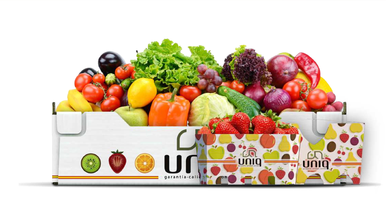 Envases sostenibles eficientes personalizables productos hortofrutícolas No es un secreto es cartón
