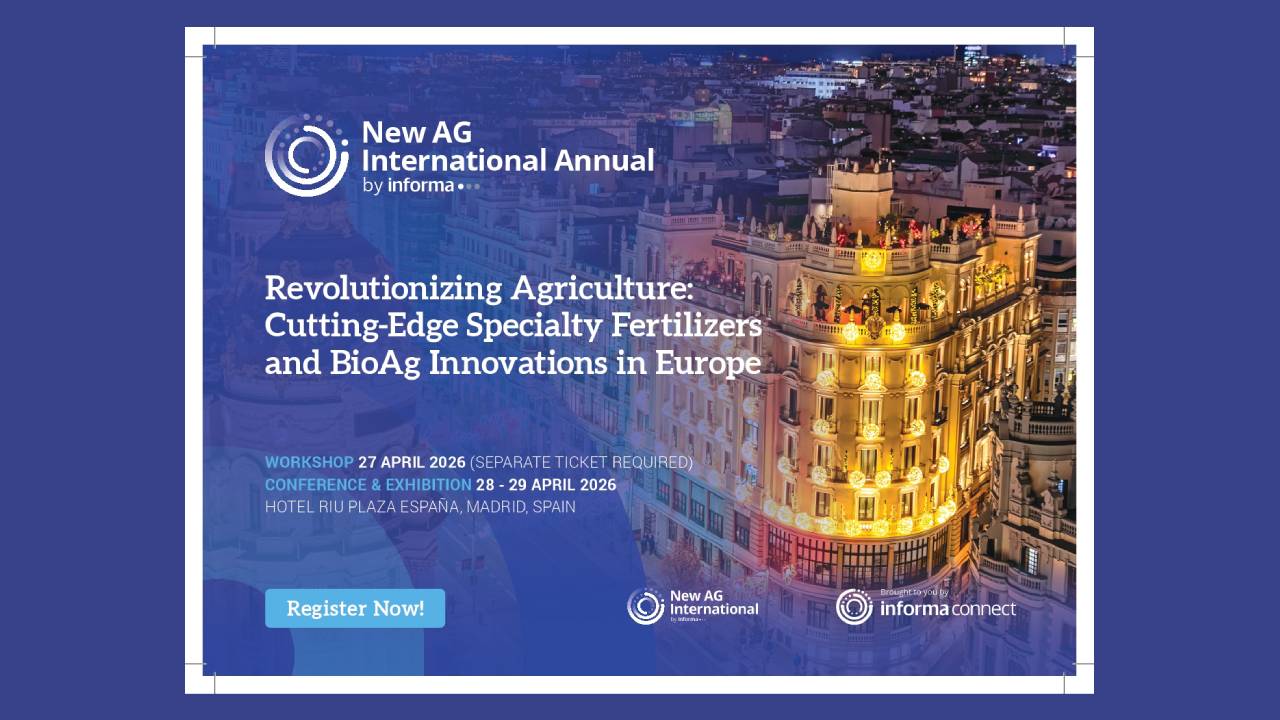 Consigue tu descuento para el congreso New Ag International