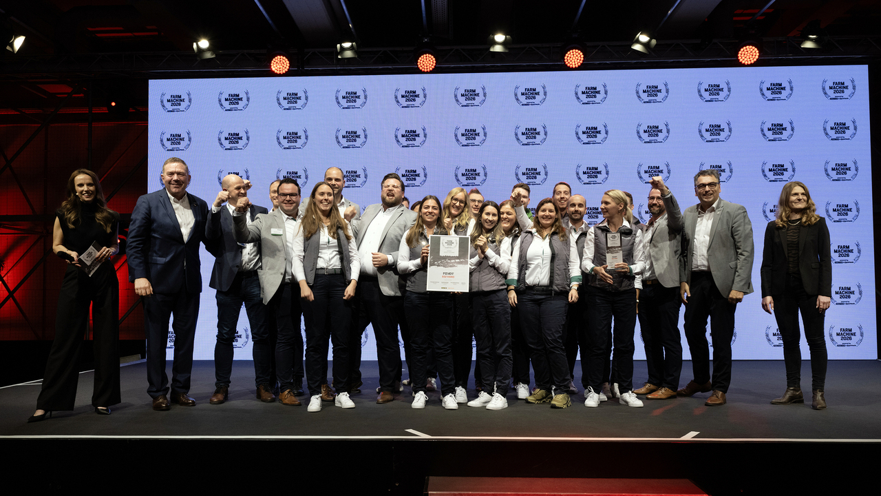 Triple reconocimiento Fendt Agritechnica