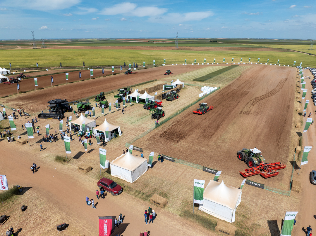 Fendt deslumbra en Demoagro con innovación, sostenibilidad y tecnología de vanguardia